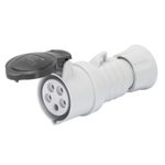 Priza  industriala mobila HP - IP44/IP54 - 3P+E 32A 600-690V 50/60HZ - BLACK - 5H - Strangere cu surub, Gewiss