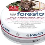 FORESTO Zgardă Antiparazitară pentru Câini de Talie Medie şi Mare (8kg), Foresto