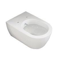 Vas WC suspendat, Hatria, Fusion, cu functie de bideu, 35,5 x 54 cm, alb, 