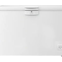 Lada frigorifica Beko HSA29540N, 284 litri, clasa E, latime 129 cm, panou de control cu leduri, functie congelare rapida, izolatie densa, securizare yala, iluminare interioara LED, alba