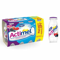 Iaurt de băut cu afine și mure 8x100g  Actimel