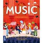 Music. A Fold-Out Graphic History, Hardback - Susan Hayes
