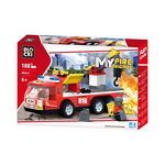 Blocki My Fire Brigade. Masina de pompieri 188 piese, Blocki