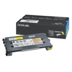 Toner original LEXMARK C500S2YG, galben