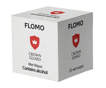 FLOMO SERVETELE UMEDE 70% ALCOOL 25BUC