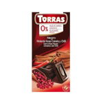 Ciocolata neagra cu piper rosu, scortisoara si chilli 75 gr, Torras