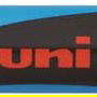 Marker creta Uni-ball Chalk PWE-5M negru