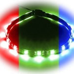 Magnetic 30cm WideBeam RGB LED Strip, CableMod