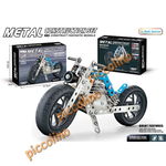 Motocicleta metalica de construit, 