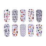 Set folii de transfer Lila Rossa, Trick or Treat Collection, 10 buc