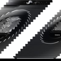 Uscator de rufe Samsung DV90T6240LB/S7, 9 kg, Pompa de caldura, AI Control, Clasa C, Negru