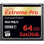 CompactFlash Extreme PRO 64GB VPG-65 160 MB/s, SanDisk