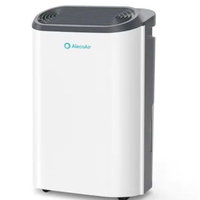 Dezumidificator si purificator de aer ALECOAIR D14 Purify, 12l/zi, 155W, WiFi, HEPA, Ionizare, Uscare Rufe, alb