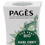 Ceai verde BIO Earl Grey Pages, 20 pliculete