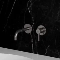 Baterie lavoar incastrata Omnires Y nichel