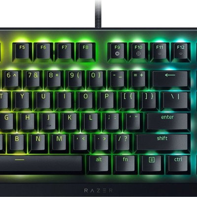Tastatura Gaming Mecanica BlackWidow V4 X (Yellow Switch) layout US taste ABS layout US cu 6 butoane customizabile (Negru)
