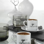 Set cești de cafea, Multicolor, 12x5x12 cm, Kütahya Porselen