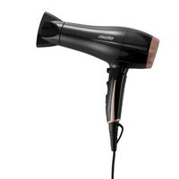 Uscator de Par MESKO cu Concentrator si Functie Aer Cool Shot, Putere 2000W, 3 Setari de Temperatura, 2 Viteze, Culoare Negru