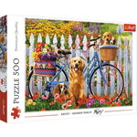 Puzzle Trefl - Aventura Catelusilor, 500 piese