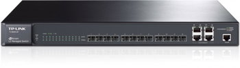 Switch L2 cu management full 12 sloturi SFP Gigabit + 4 port-uri Combo 10/100/1000BASE-T, TP-LINK (TL-SG5412F), TP-LINK