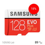 Card Memorie Micro SDXC Evo Plus 128GB+ Adaptor