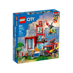 Lego city - remiza de pompieri - 540 piese