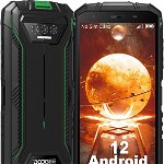 Telefon mobil Doogee S41 Verde, 4G, IPS HD+ 5.5", 3GB+ 3GB RAM, 16GB ROM, Android 12, Helio A22 OctaCore, GPS, IP68, 6300mAh, Dual SIM