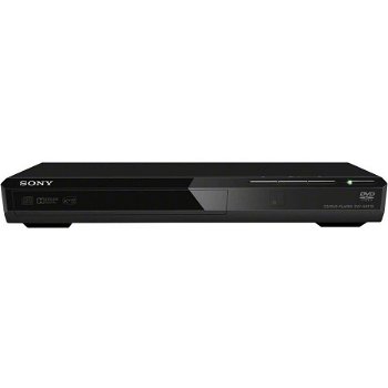 DVD Player player Sony DVP-SR170, redare CD-R/RW, DVD+RW/+R/+R DL, DVD-RW/-R/-R DL (inclusiv DVD-uri