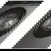 HAIER Masina de Spalat Rufe Frontala HAIER, Steam, 8 kg, 1400 rpm, Clasa A, Antracit, HAIER