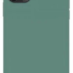 Husa iPhone 11 Pro Lemontti Liquid Silicon Forest Green