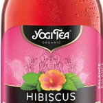 Ceai de hibiscus si menta cu frunze de zmeura, 330 ml, ECO-BIO, Yogi Tea, Yogi Tea