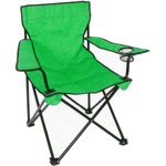 Scaun pliant camping, Strend Pro BC2012A, verde, 53x53x90 cm, max. 120 kg