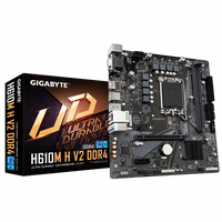 Placa de baza Gigabyte H610M H V2 DDR4, Intel H610, Socket 1700, mATX