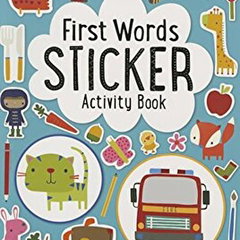 First Words Sticker Book