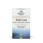 Ceai Tulsi Lax (busuioc sfant) (plicuri) (fara gluten) BIO Organic India - 32.4 g, Organic India