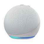 Boxa inteligenta Amazon Echo Dot 4, Control Voce Alexa, Bluetooth, Wi-Fi, White