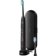 Periuta de dinti electrica PHILIPS Sonicare ExpertClean 7300 HX9601/02, 3 programe, 62000 miscari/min, 2 capete, clean black Periuta de dinti electrica PHILIPS Sonicare ExpertClean 7300 HX9601/02, 3 programe, 62000 miscari/min, 2 capete, clean black