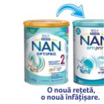 Lapte praf Nestle NAN 2 Optipro, 400 g, 6-12 luni