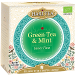 Ceai premium Hari Tea - Inner Flow - Ceai Verde & Menta Bio 10dz, 