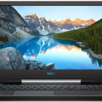 Laptop Dell Inspiron 5590 G5 15.6 inch FHD Intel Core i7-9750H 16GB DDR4 512GB SSD nVidia GeForce RTX 2070 8GB FPR Linux 3Yr CIS Black