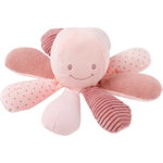 NATTOU Activity Cuddly Octopus jucărie de pluș Lapidou Pink 1 buc, NATTOU