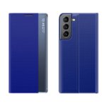 Husa Sleep Stand Case compatibila cu Samsung Galaxy S23 Plus Blue, OEM