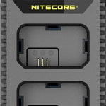 Ładowarka Nitecore Ładowarka Usb Na 2x Akumulator Sony Np-fw50 / Npfw50 + Ekran Lcd - Nitecore / Usn1, Nitecore