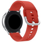 Accesoriu smartwatch Curea silicon universala Strap TYS 22mm Rosu, OEM