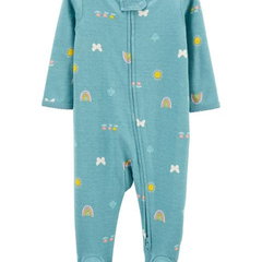 Carter's Pijama cu fermoar reversibil Curcubeu Carter's Pijama cu fermoar reversibil Curcubeu