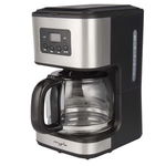 Cafetiera MYRIA MY4118, 1.5l, 900W, 12 cesti, negru-argintiu