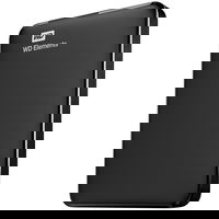 Hard disk portabil Western Digital Elements Portable 2TB, USB 3.0, 2.5inch, Black