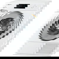 Uscator de rufe Miele TWV 780 WP, Pompa de caldura, 9 kg, Clasa C, MTouch, SteamFinish, EcoDry, WiFiConn@ct, Alb