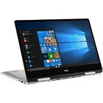 Laptop 2-in-1 Dell Inspiron 7386, Intel Core i5-8265U, 13.3inch Touch, RAM 8GB, SSD 256GB, Intel UHD Graphics 620, Windows 10, Silver