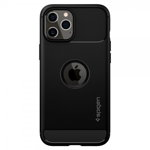 Protectie spate Spigen ACS01616 pentru iPhone 12 Pro Max (Negru)
